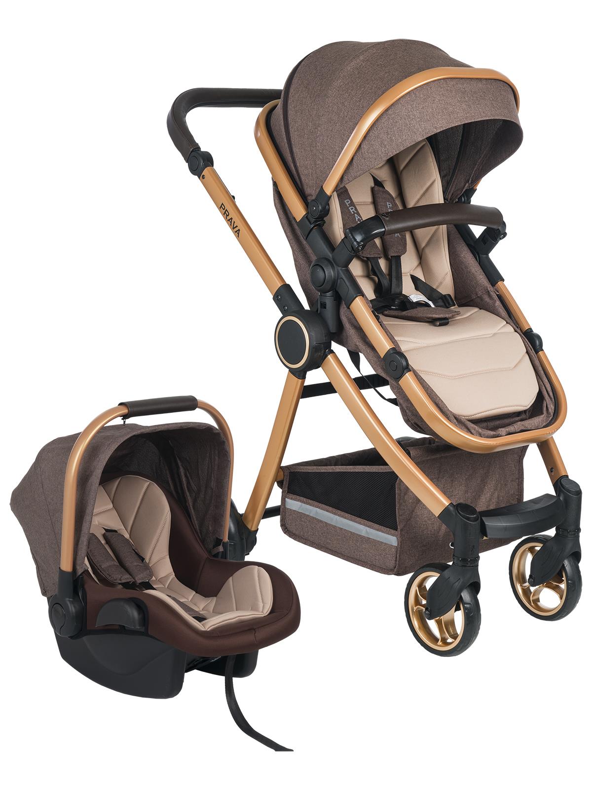Prava P14 Punto Travel Sistem Bebek Arabası - Kahverengi