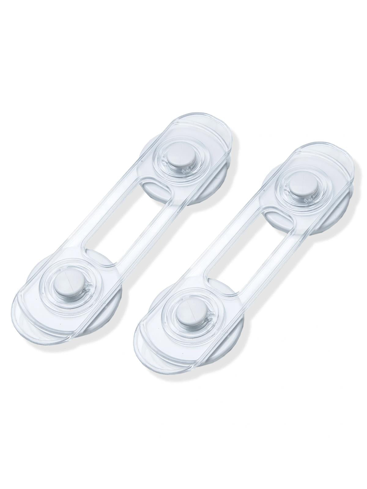 Babyjem Mini Çok Amaçlı Kilit Çoklu Paket 12 Adet / Şeffaf
