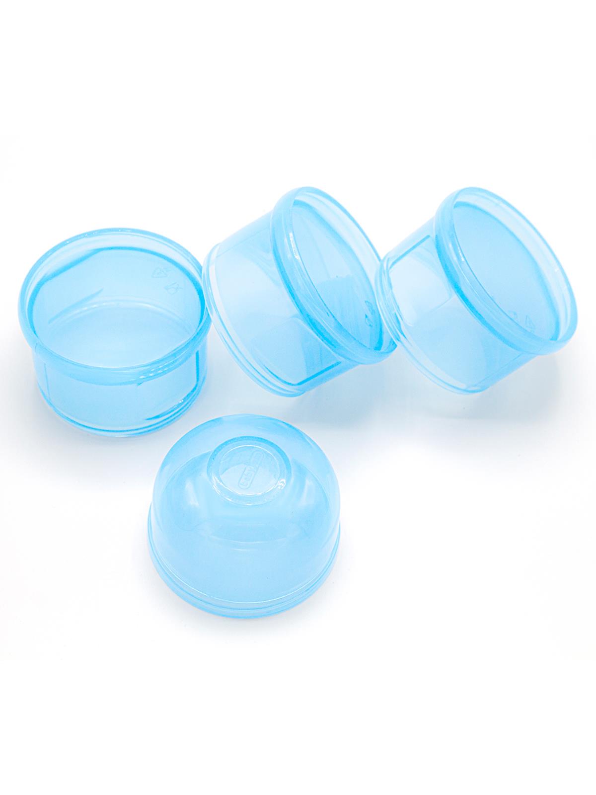 BabyJem Katlı Toz Mama Kabı - Mavi