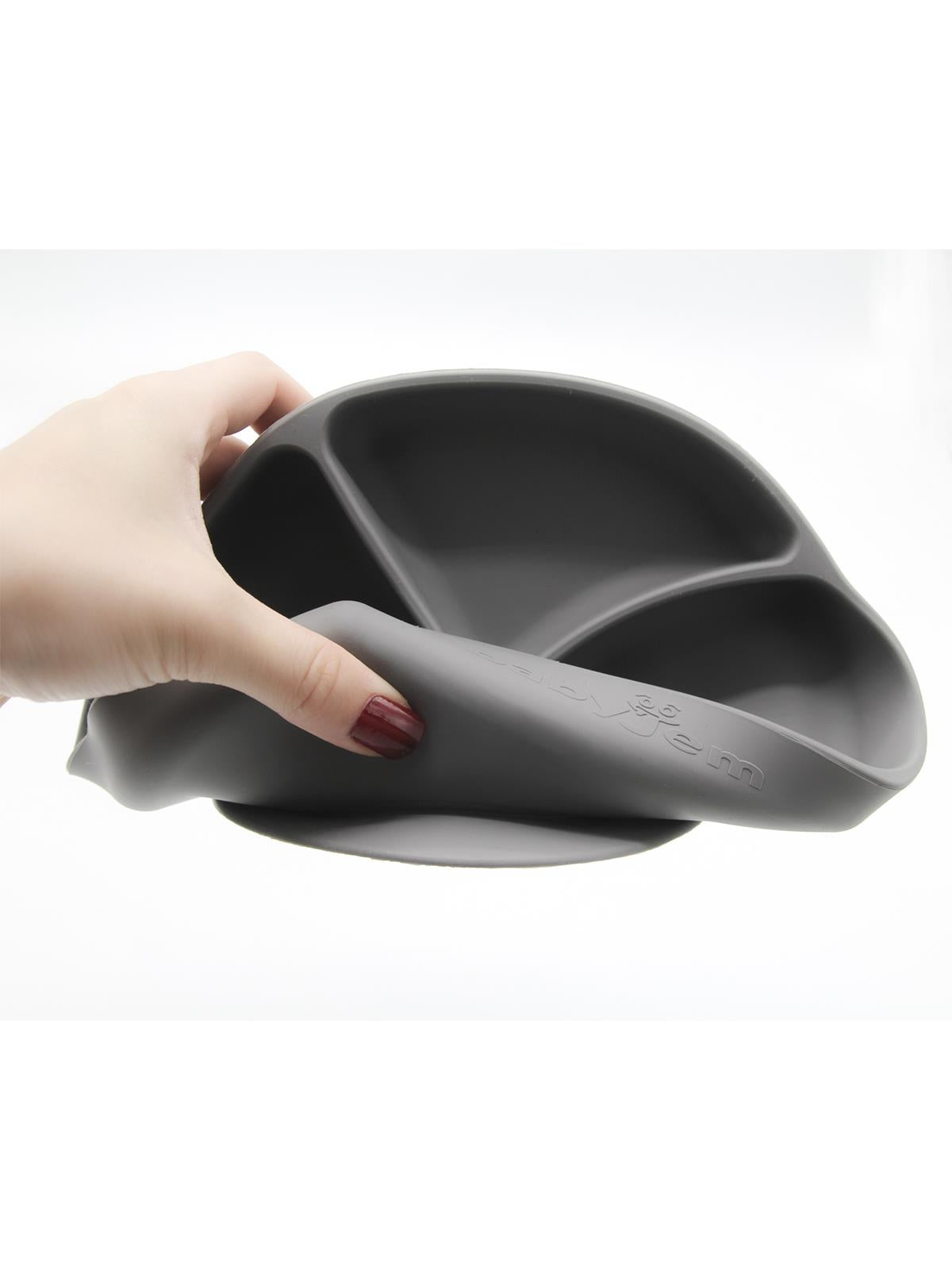Babyjem Silikon Tabak - Gri
