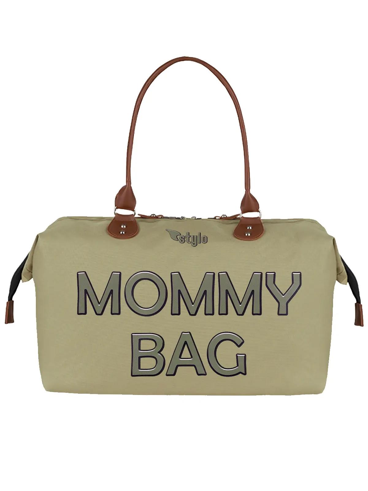 Stylo Çanta Mommy Bag Anne Bebek Bakım Çantası - Bej