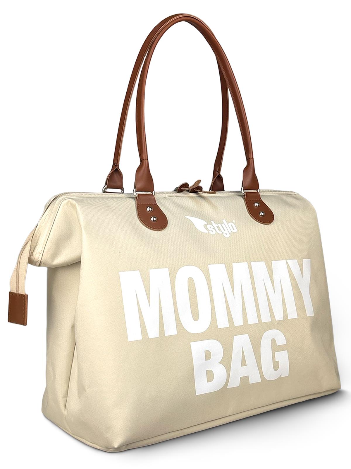 Stylo Çanta Mommy Bag Anne Bebek Bakım Çantası - Bej