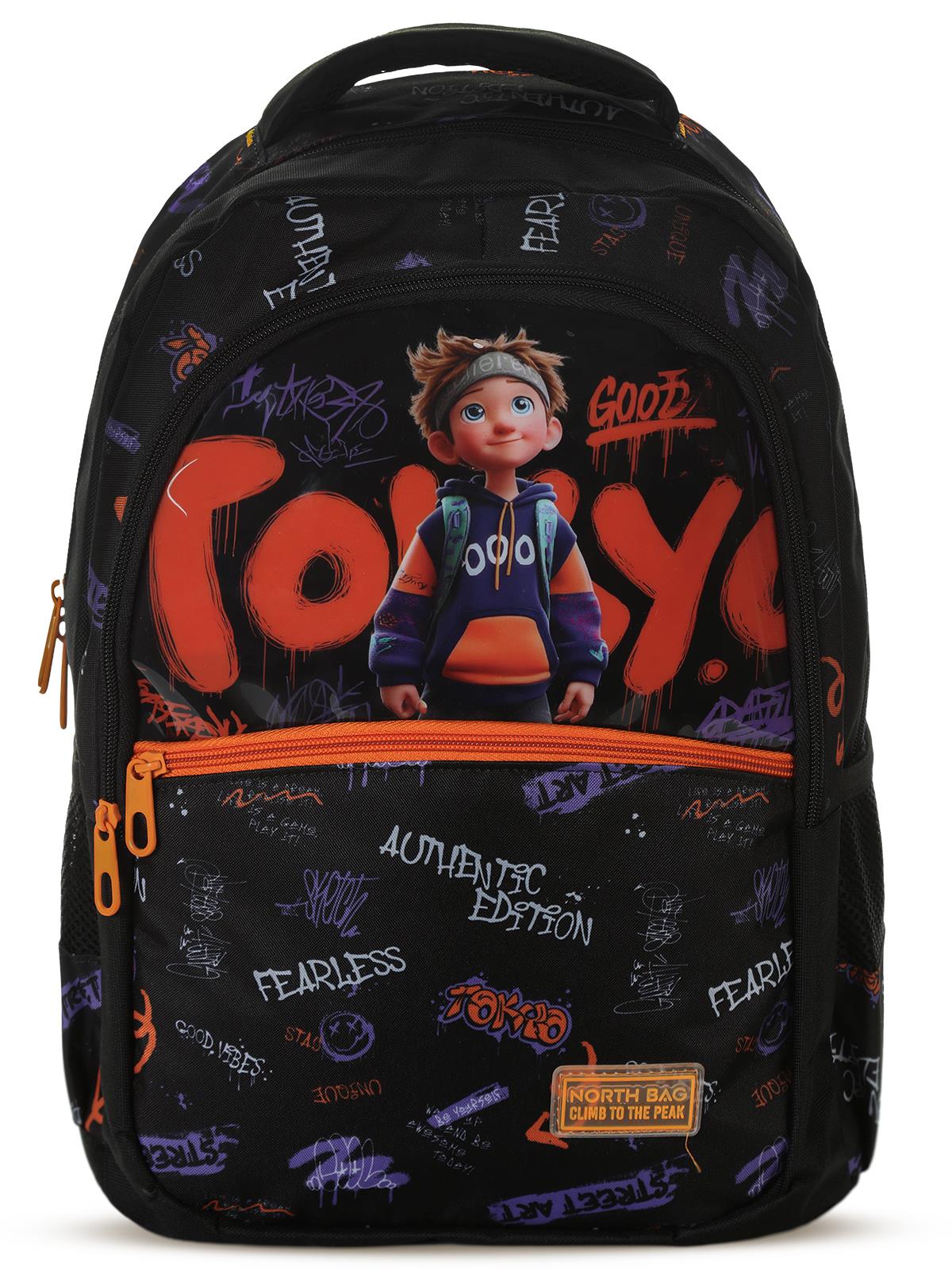 Startech Spor North Bag Tokyo Black Okul Çantası