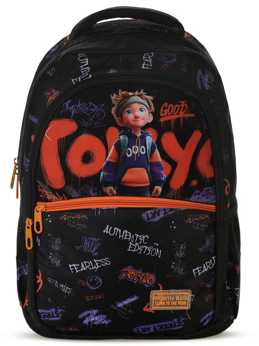 Startech Spor North Bag Tokyo Black Okul Çantası