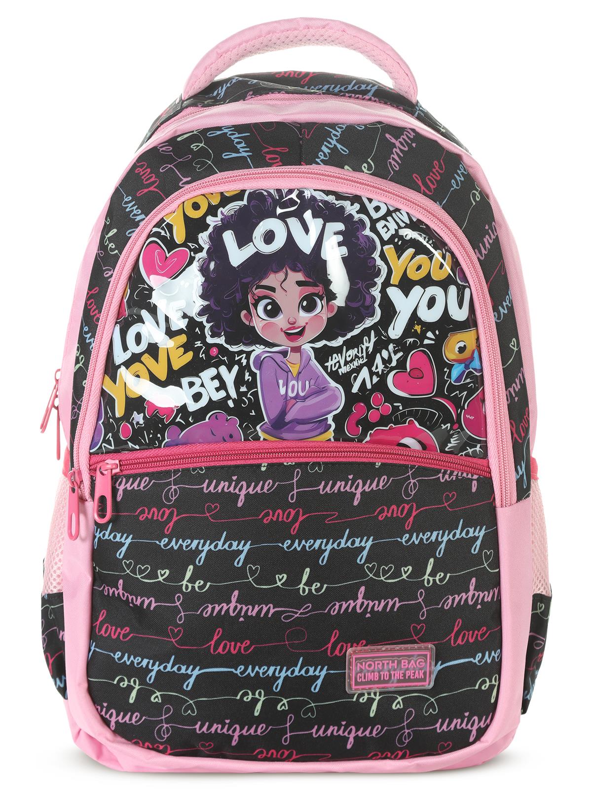 Startech Spor North Bag Love You Pınk Okul Çantası - Standart