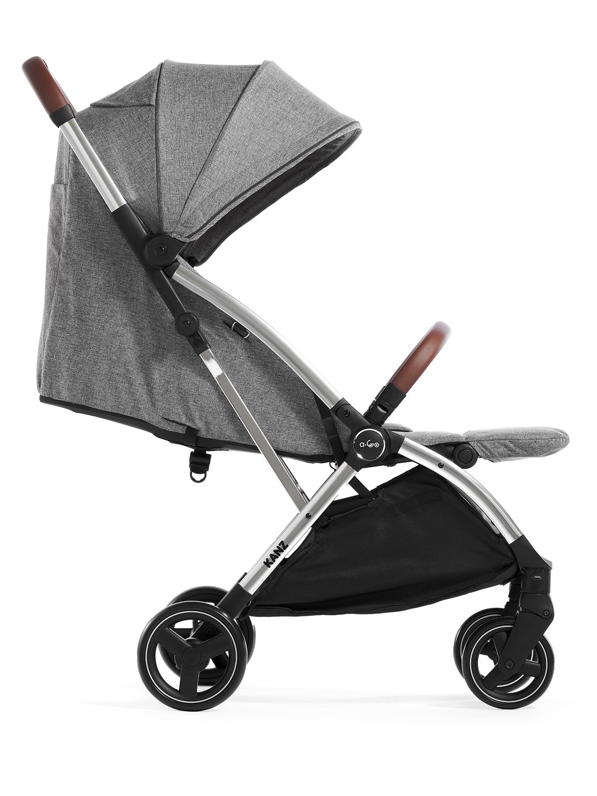 Kanz A-Go Kabin Boy Bebek Arabası - Gri