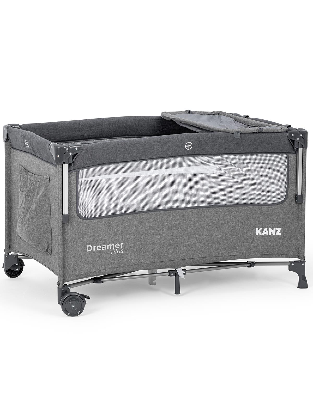 Kanz Dreamer Plus Anne Yanı Oyun Parkı 70x120 Cm - Gri