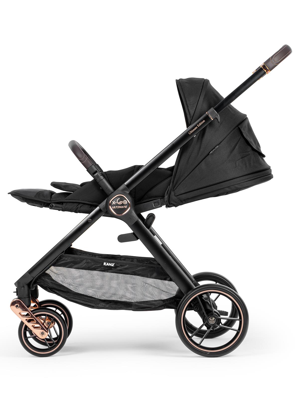 Kanz X-Go Ultimate Travel Sistem Bebek Arabası  - Gri