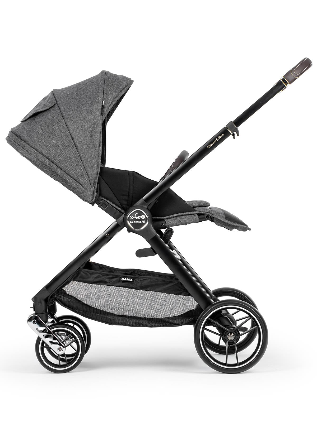 Kanz X-Go Ultimate Travel Sistem Bebek Arabası  - Gri