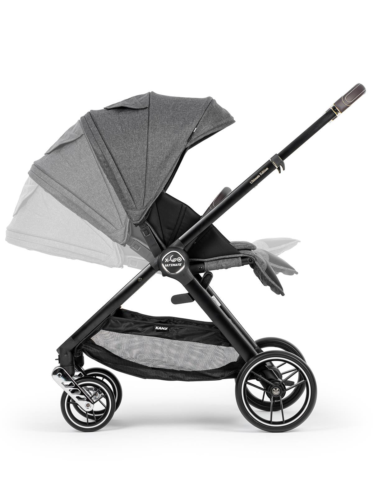 Kanz X-Go Ultimate Travel Sistem Bebek Arabası  - Gri