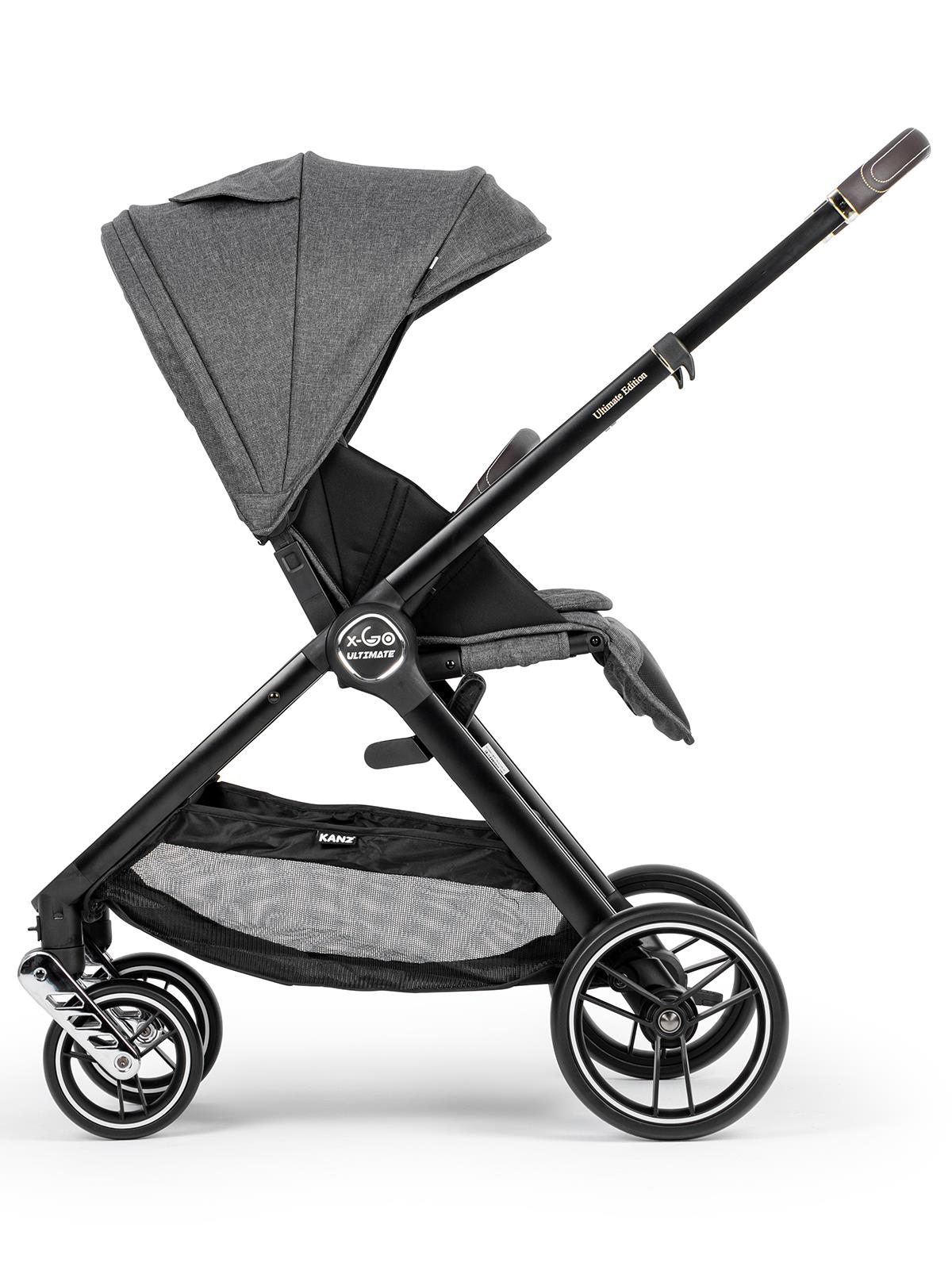 Kanz X-Go Ultimate Travel Sistem Bebek Arabası  - Gri
