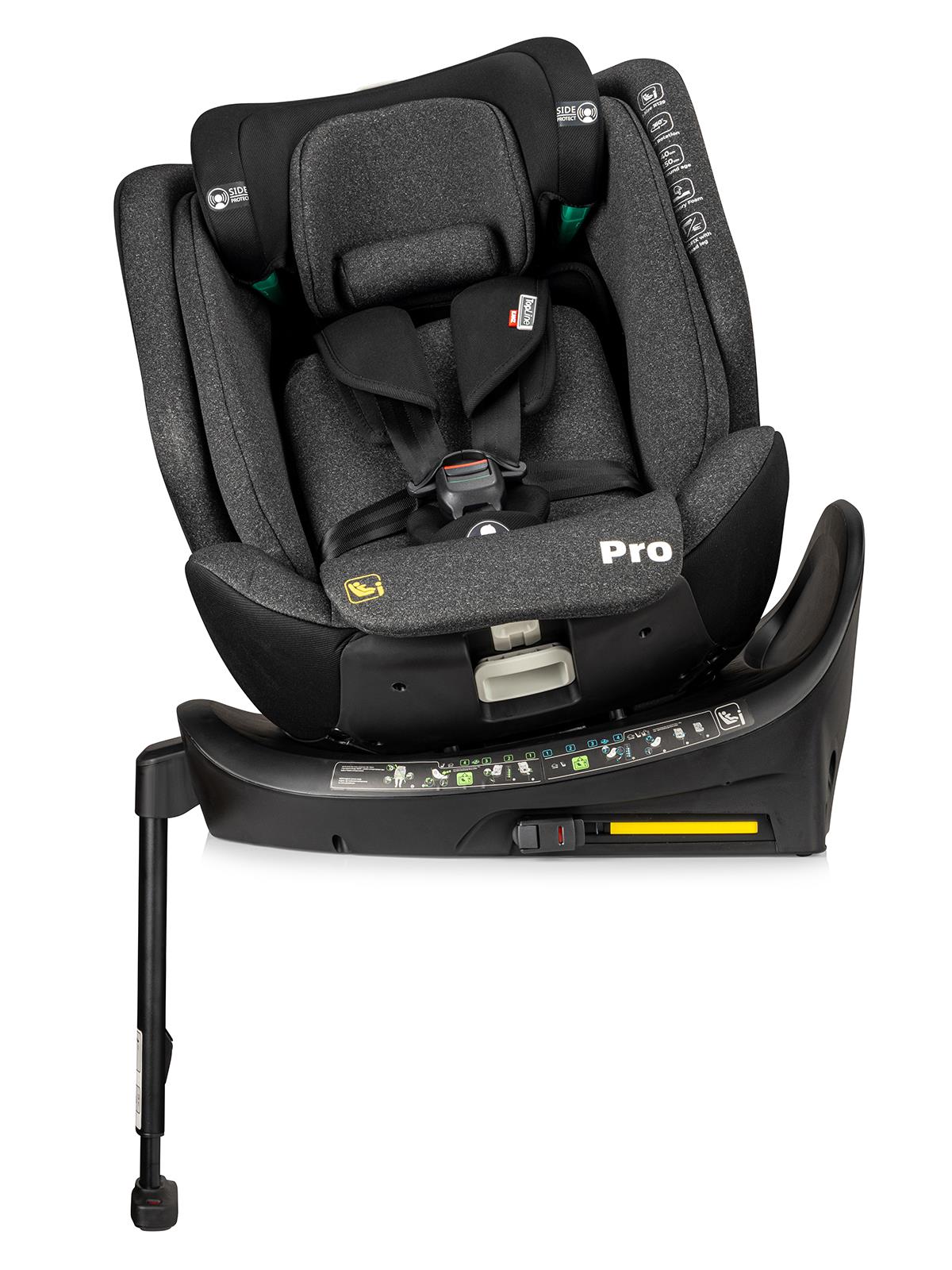 Kanz Topline Pro Oto Koltuğu 0-36 Kg - Siyah