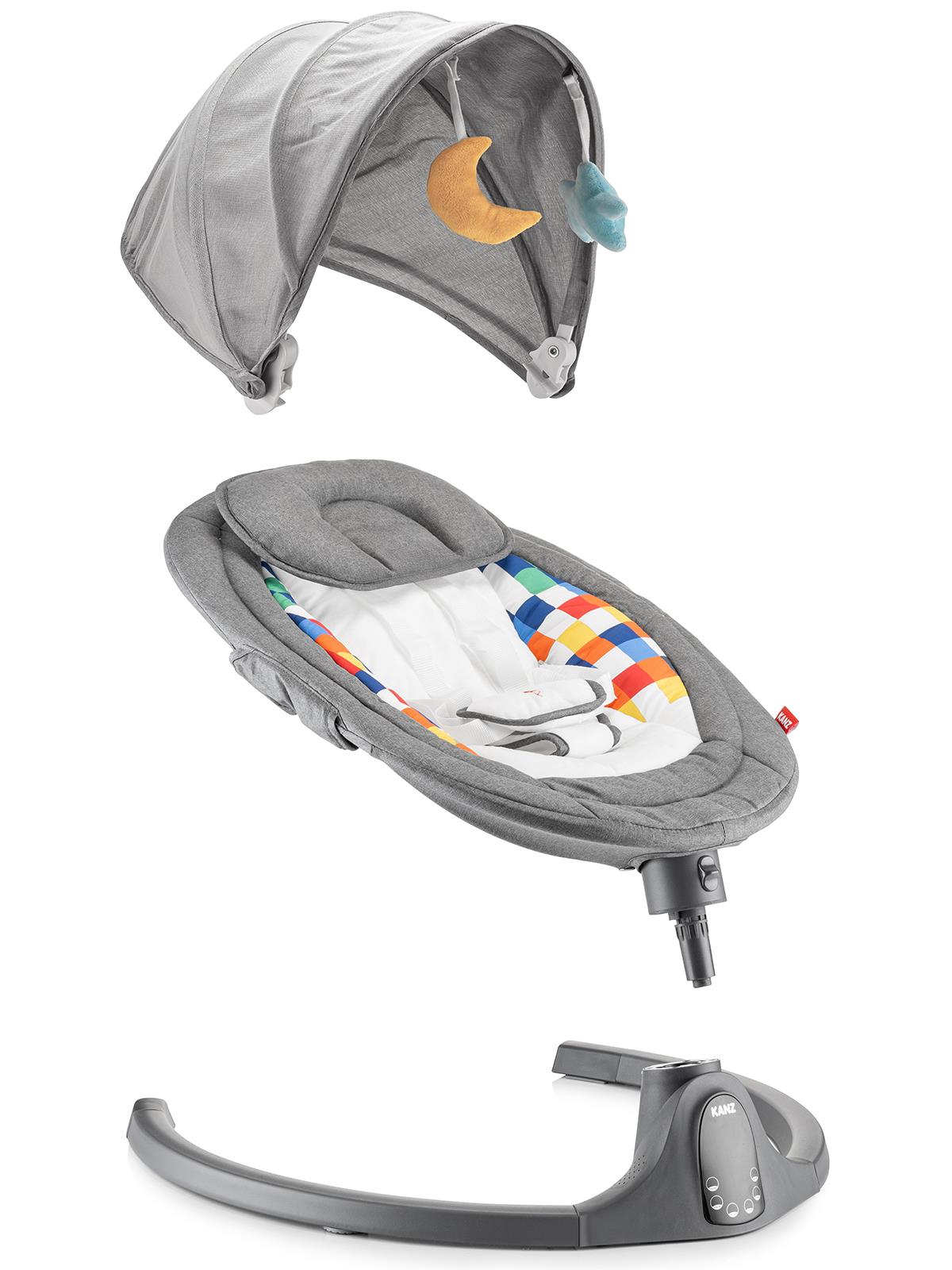 Kanz Flamingo Plus Elektrikli Ana Kucağı - Gri