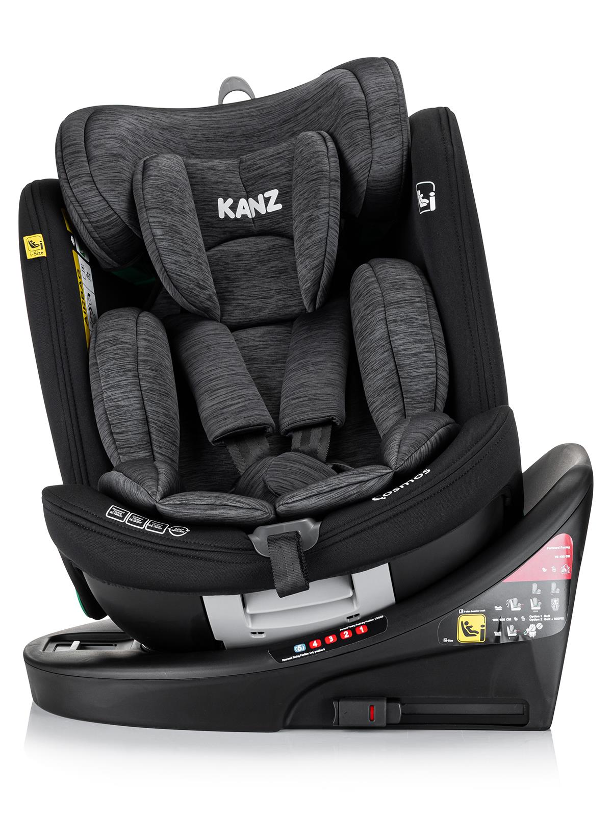 Kanz Cosmos I-Size Oto Koltuğu 0-36 Kg 360° - Siyah