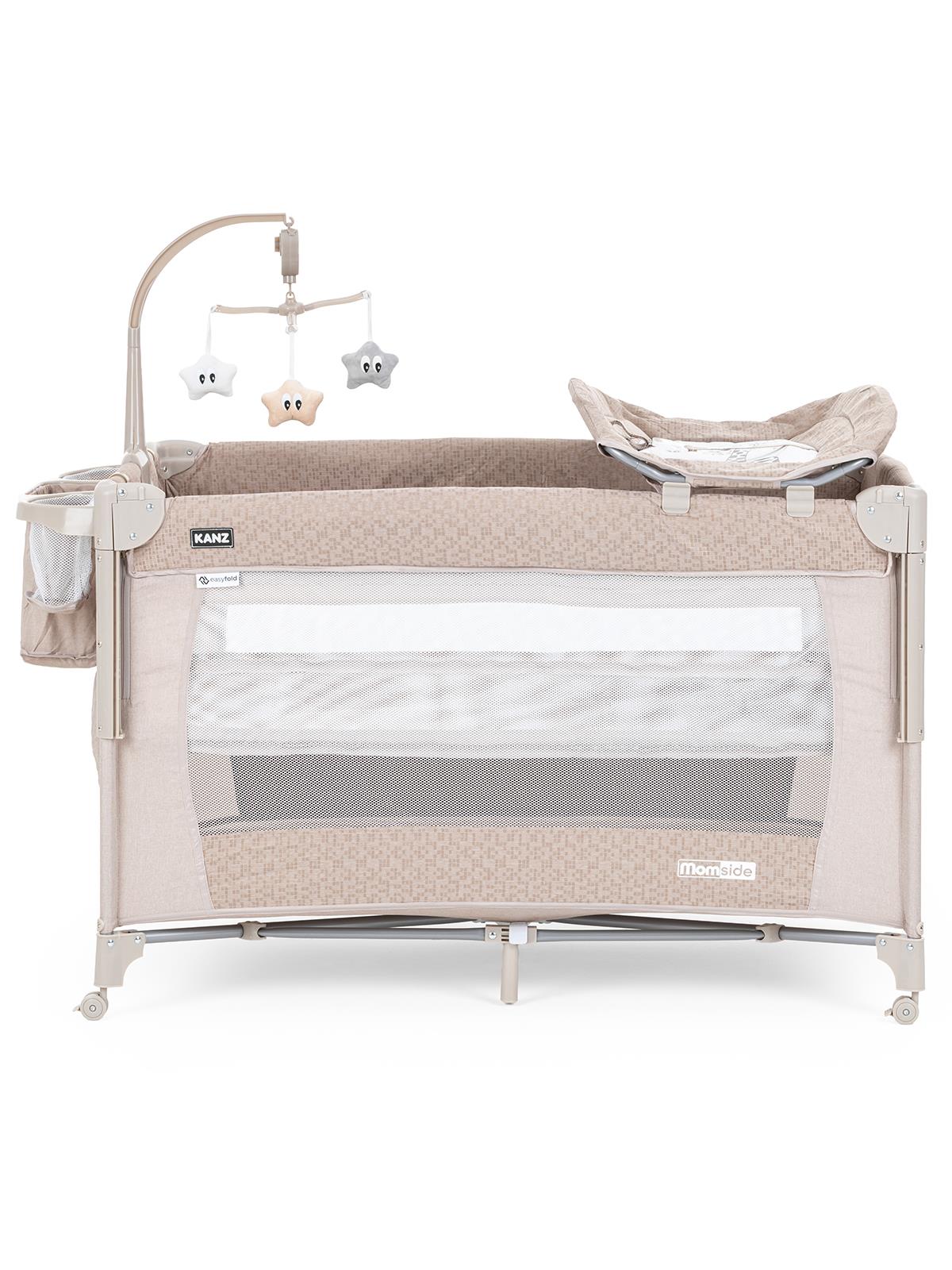 Kanz Momside Anne Yanı Oyun Parkı 70*110 Cm - Bej