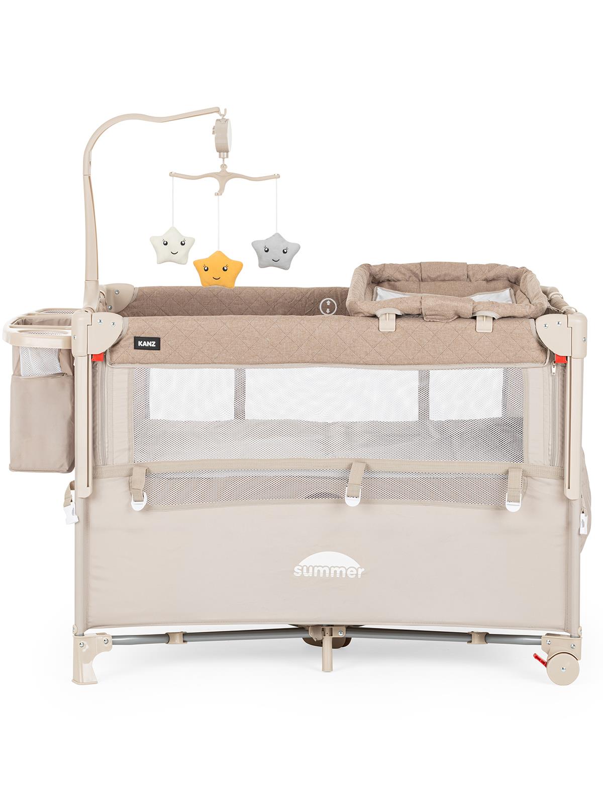Kanz Summer Anne Yanı Oyun Parkı 65x95 Cm - Bej