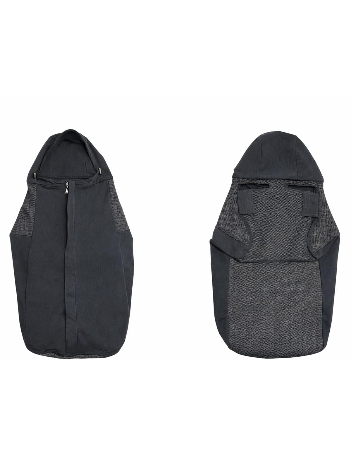 Ubeybi 4 Mevsim Bebek Arabası ve Ana Kucağı %100 Pamuklu Tulum (Footmuff) 0-12 Ay - Gri