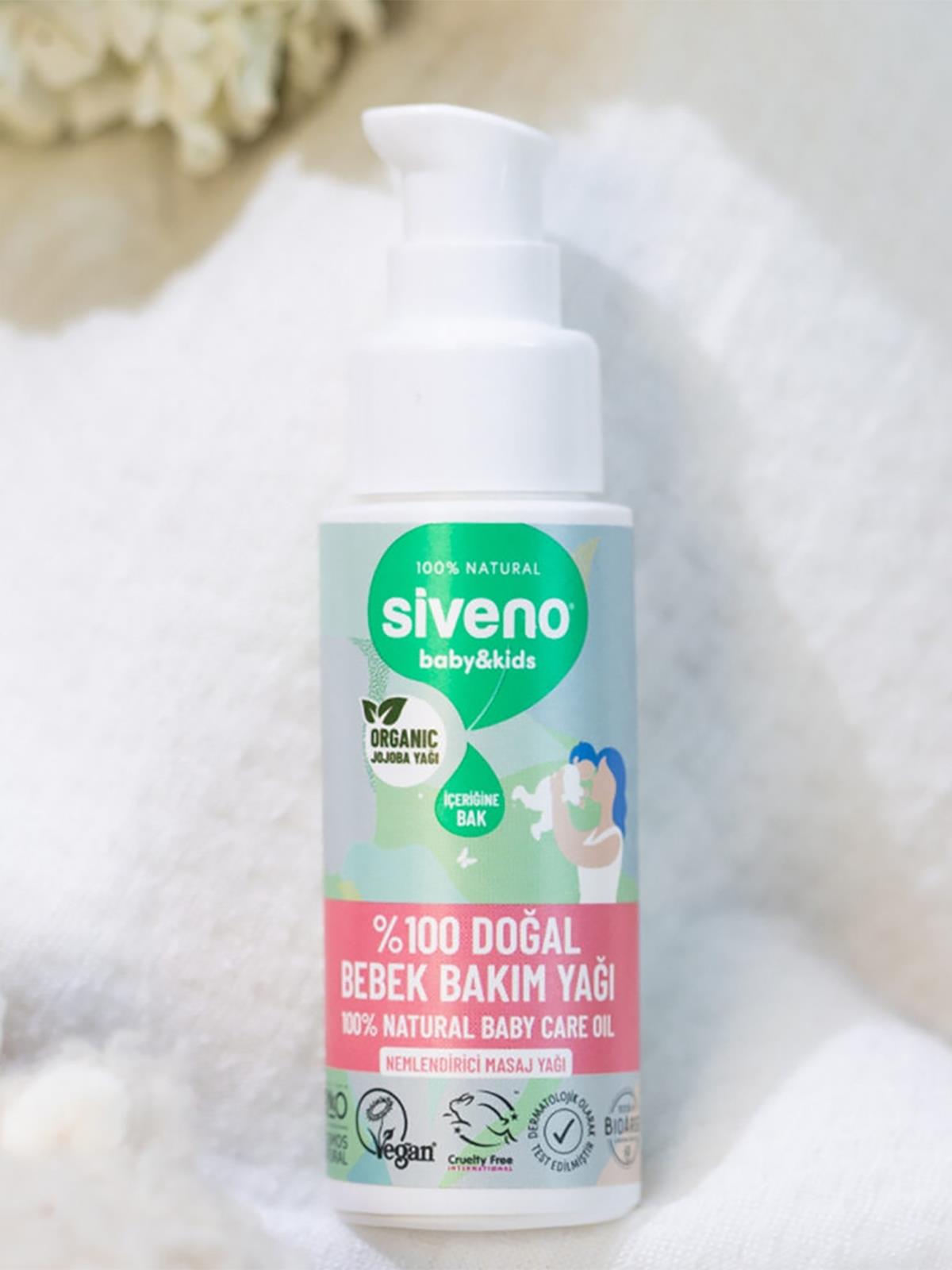 Siveno %100 Doğal Bebek Yağı 50ml