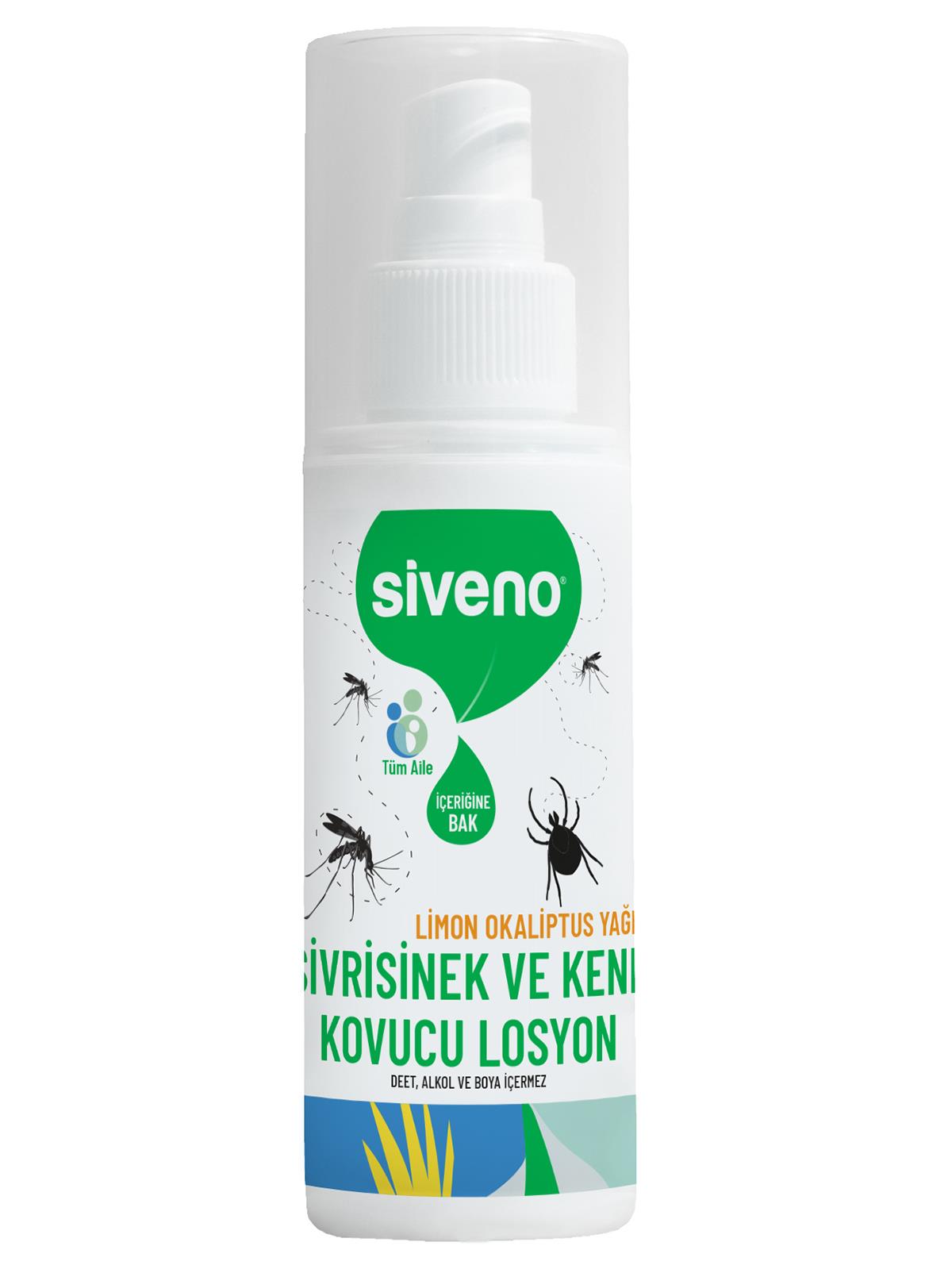 Siveno %100 Sivrisinek ve Kene Kovucu Sprey Krem 100 ml