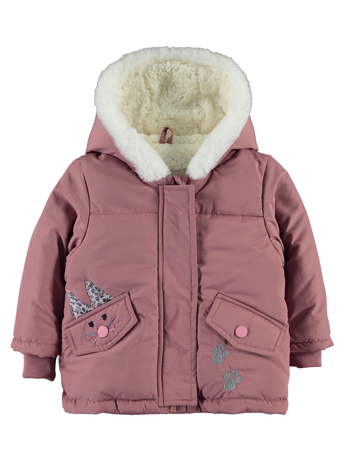 Civil Baby Tavşan Kulak Nakışlı 6-18 Ay Mont - Pudra