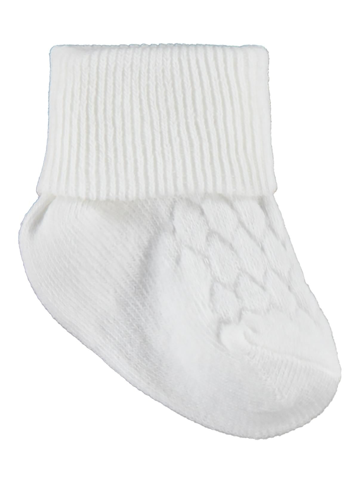 Civil Baby Kız Bebek 3'lü Çorap Set 0-6 Ay
