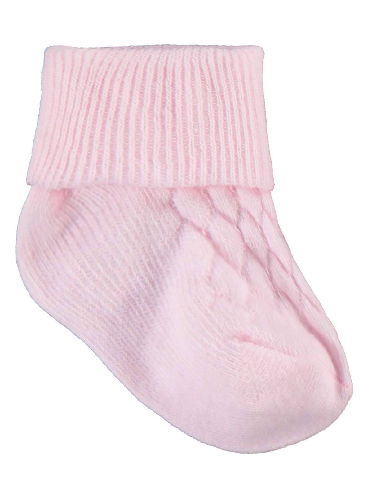 Civil Baby Kız Bebek 3'lü Çorap Set 0-6 Ay
