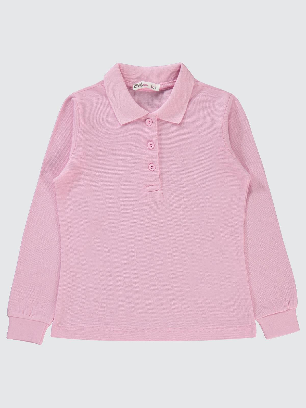 Civil Girls Basic Lakos 10-13 Yaş Badi - Pembe