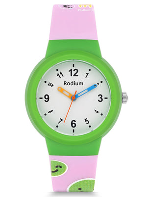 Rodium Analog Çocuk Kol Saati - Pembe