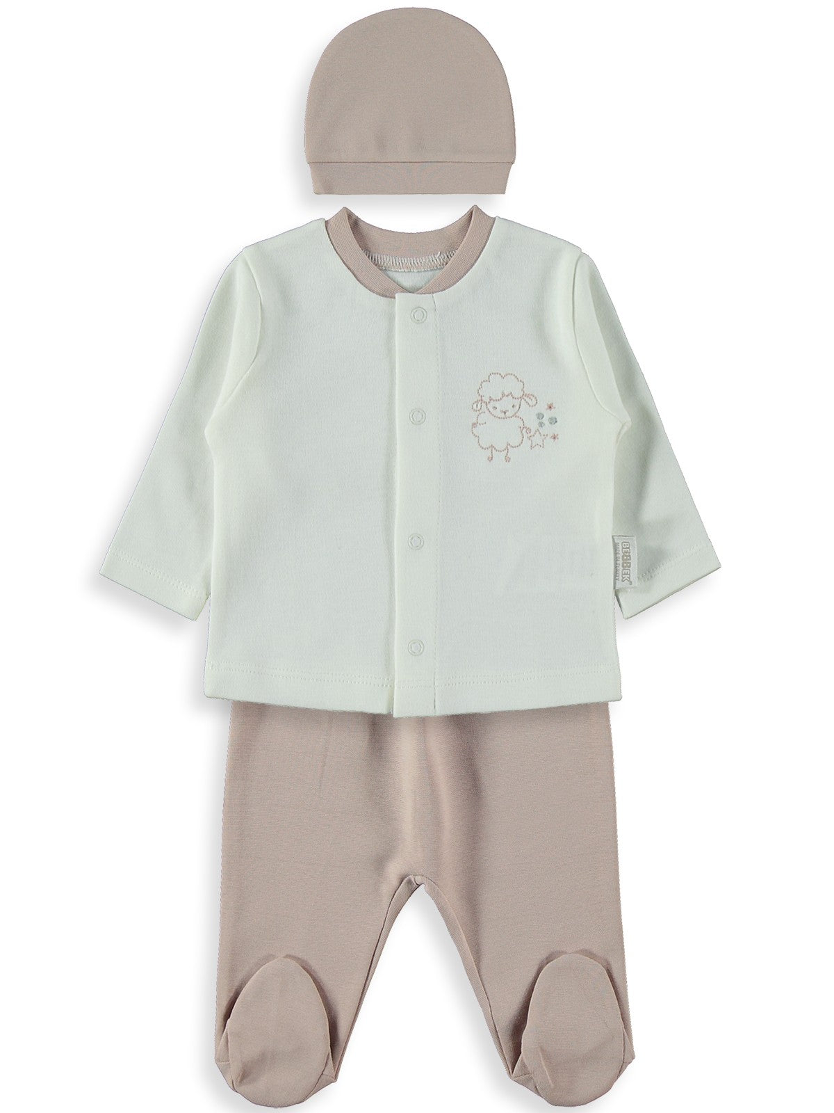 Bebbek Miss Baby  Zıbın Setleri - Kahverengi