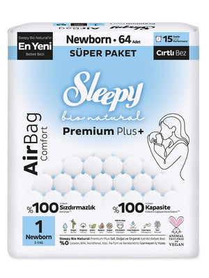 Sleepy Bio Aırbag Süper Nborn 64 adet