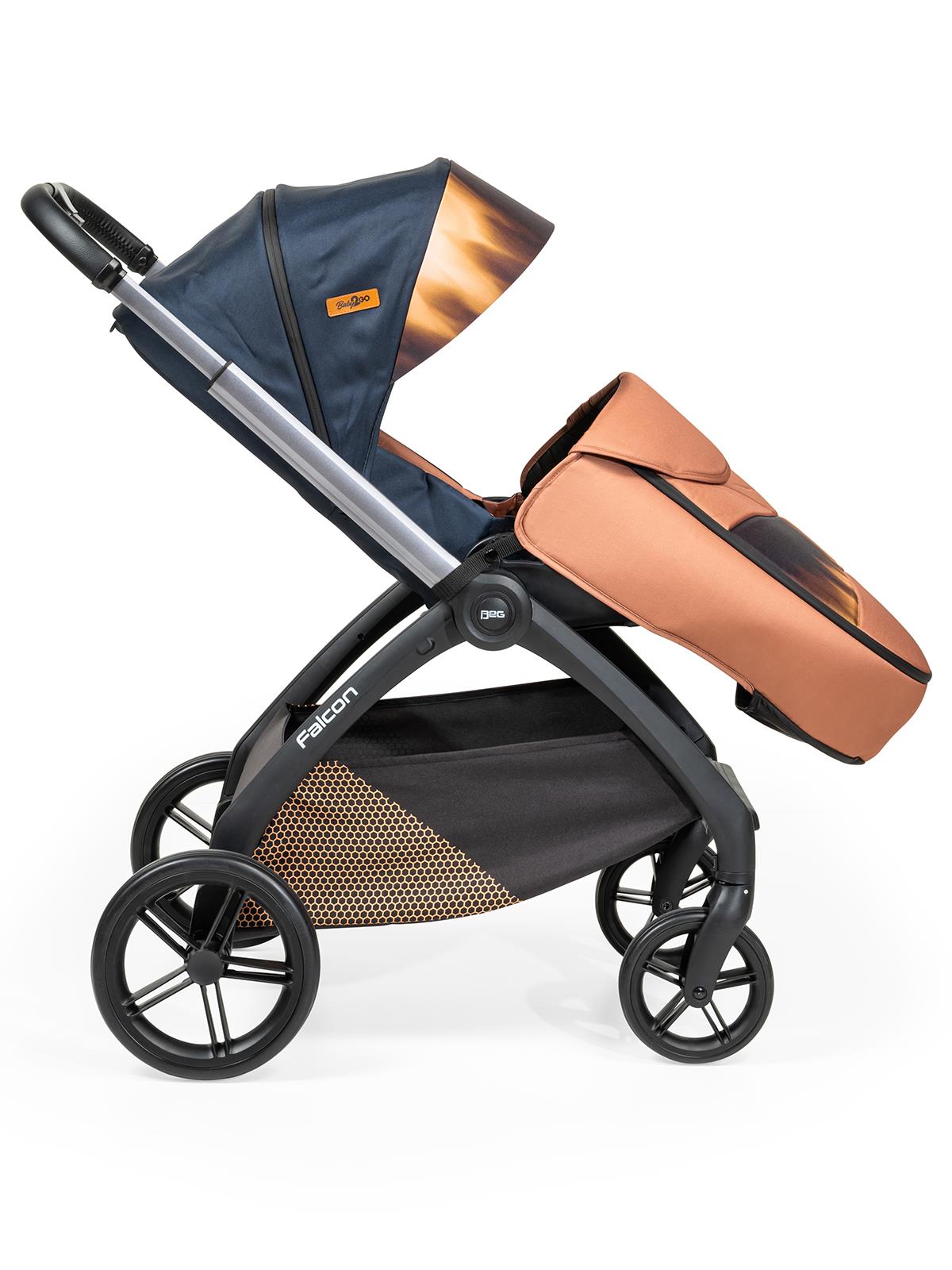 Baby2Go Falcon Travel Sistem Bebek Arabası - Gri