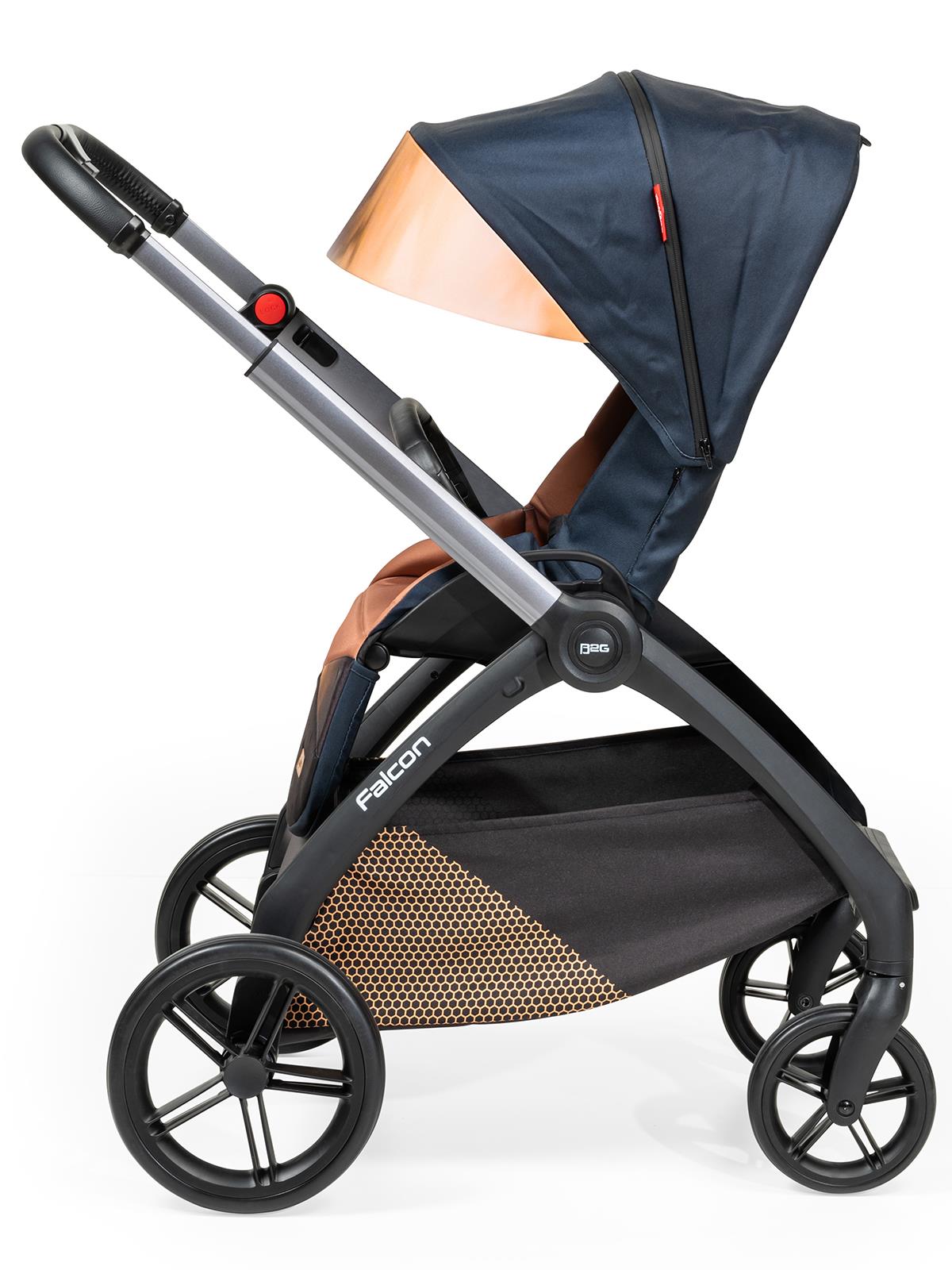 Baby2Go Falcon Travel Sistem Bebek Arabası - Gri