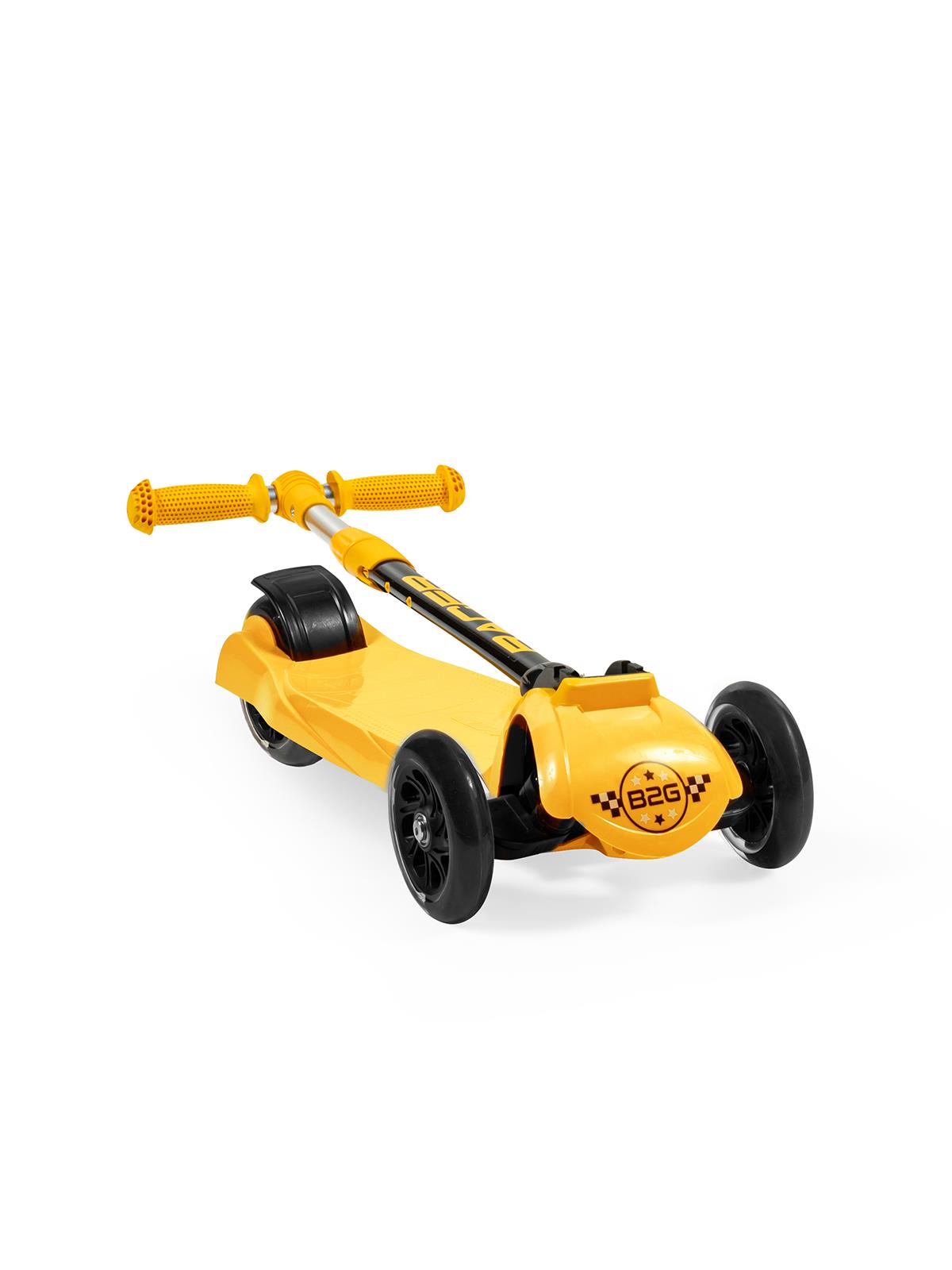 Baby2Go Racer Işıklı Scooter - Sarı