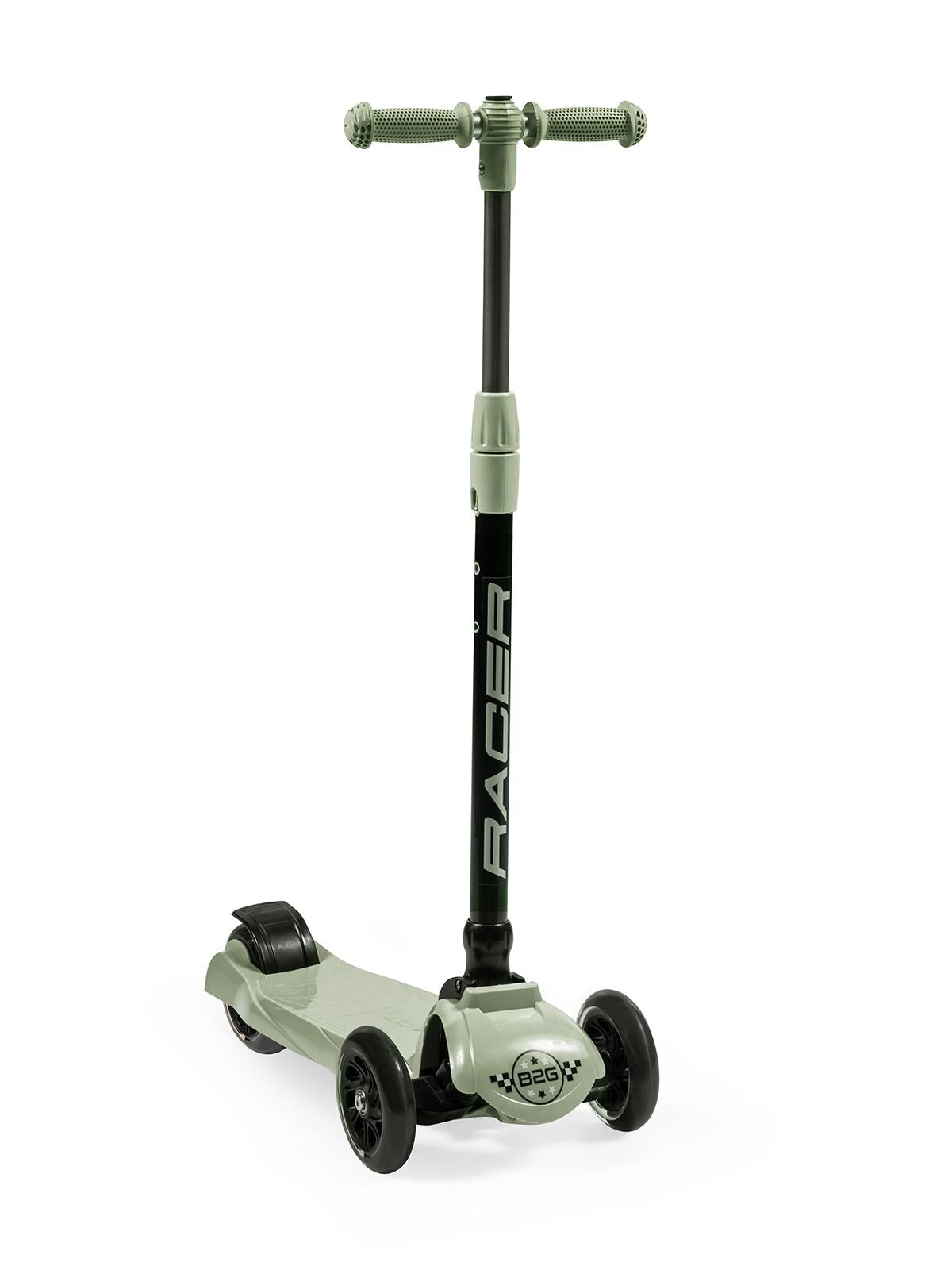 Baby2Go Racer Işıklı Scooter - Yeşil