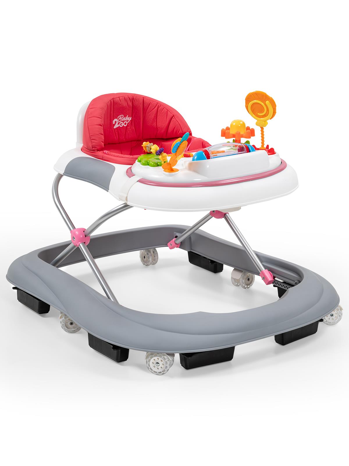 Baby2Go Toodle Lüks Yürüteç - Pembe