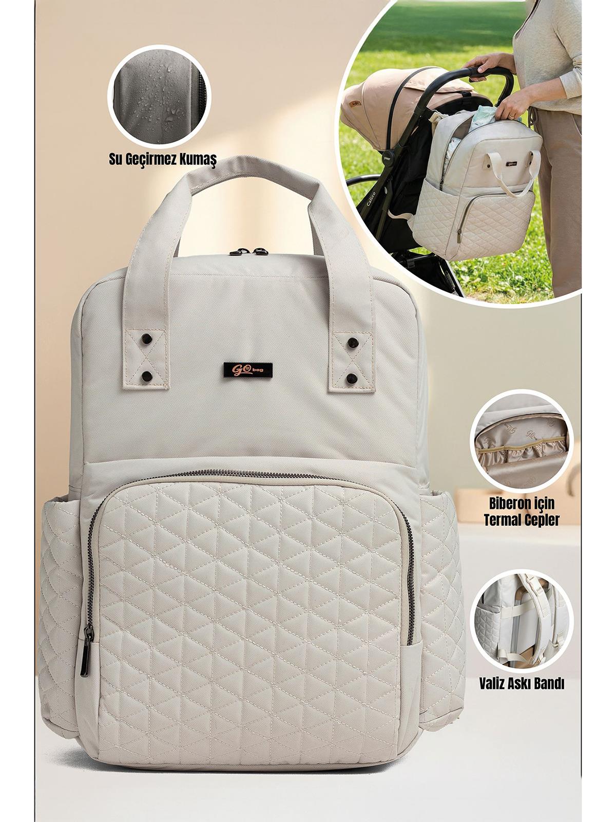 Baby2Go Go Bag Astoria Anne Bebek Bakım Çantası - Bej