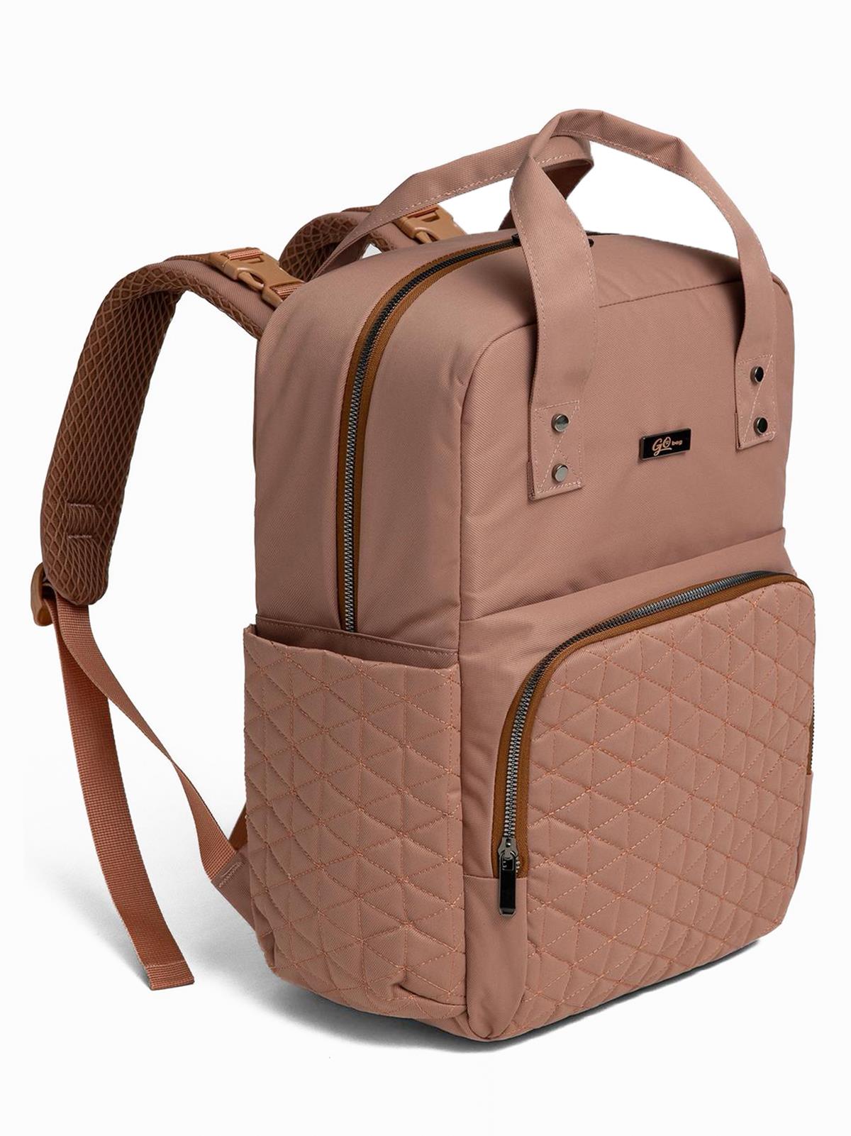 Baby2Go Go Bag Astoria Anne Bebek Bakım Çantası - Pudra