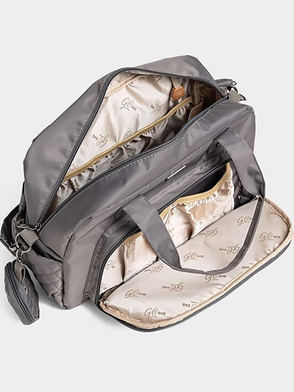 Baby2Go Go Bag Olivia Anne Bebek Bakım Çantası - Gri