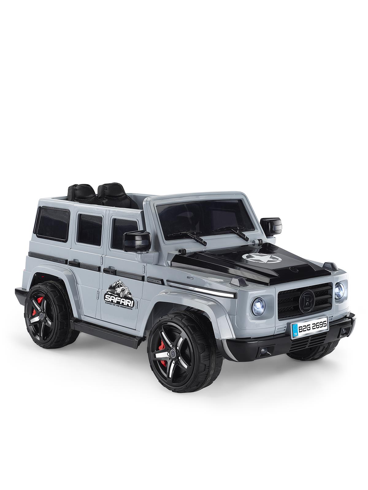 Baby2Go Safari 12V Akülü Araba - Gri