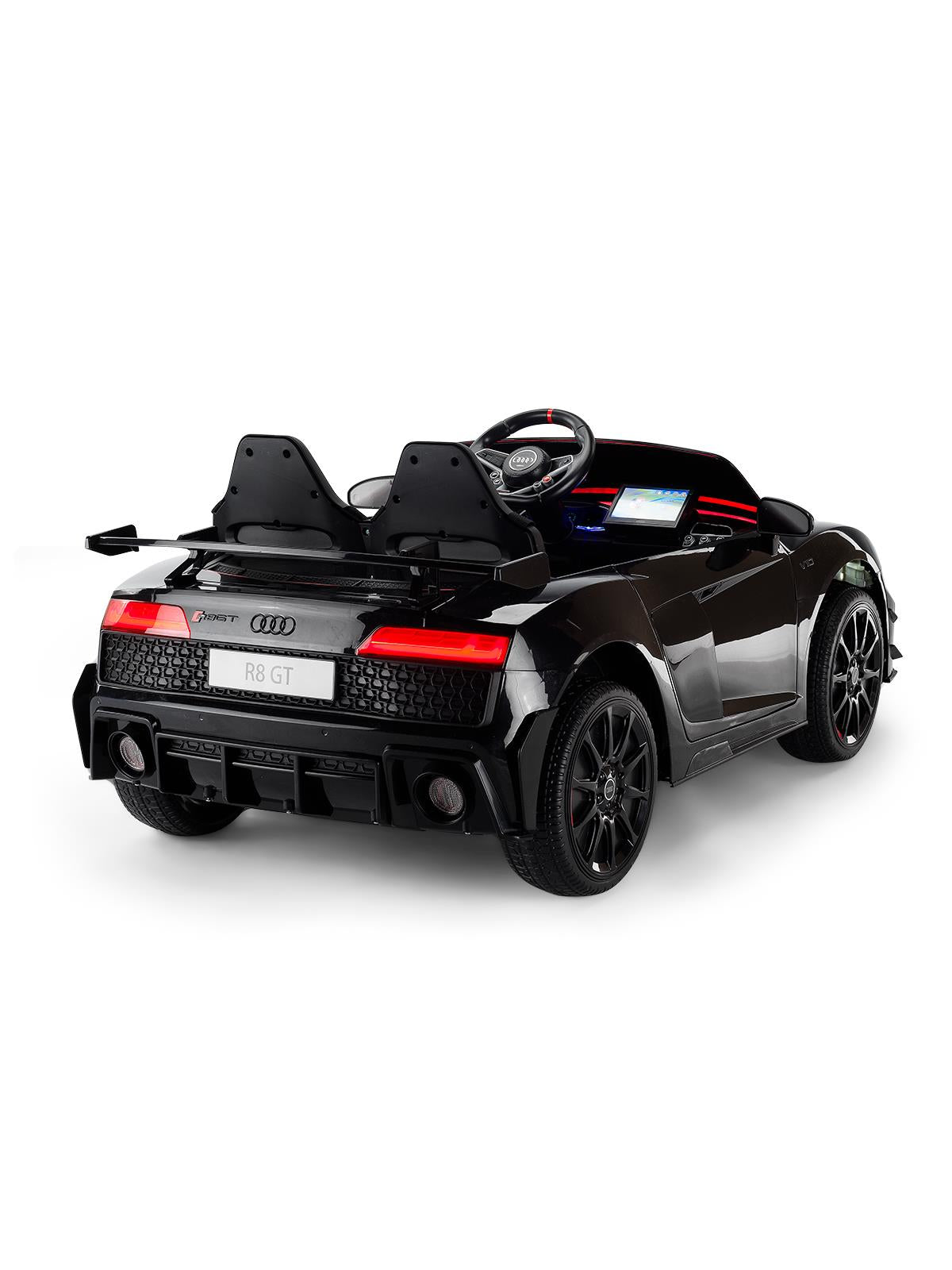 Baby2Go Audi R8 Spyder 12V Lisanslı Akülü Araba - Siyah