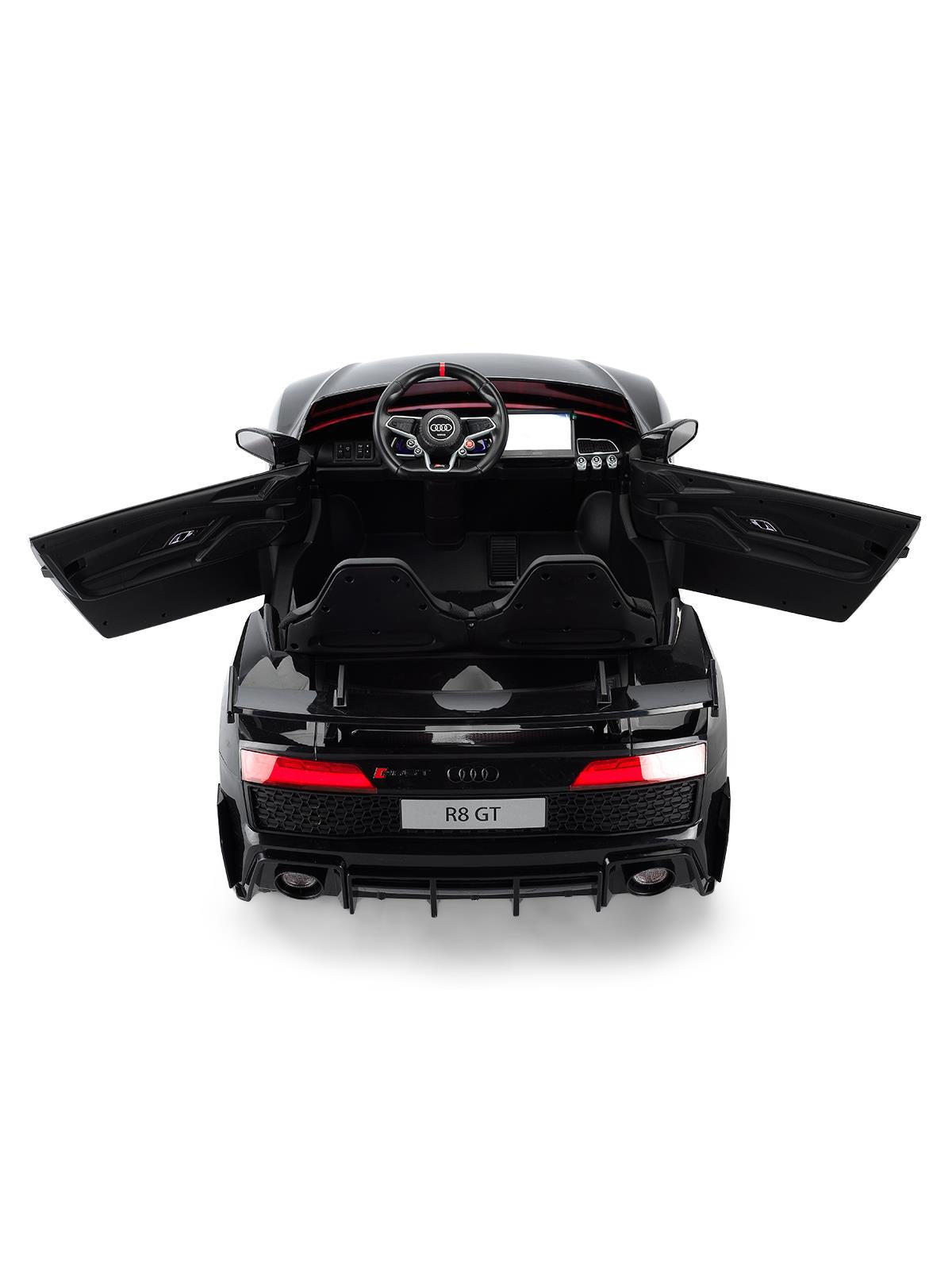 Baby2Go Audi R8 Spyder 12V Lisanslı Akülü Araba - Siyah