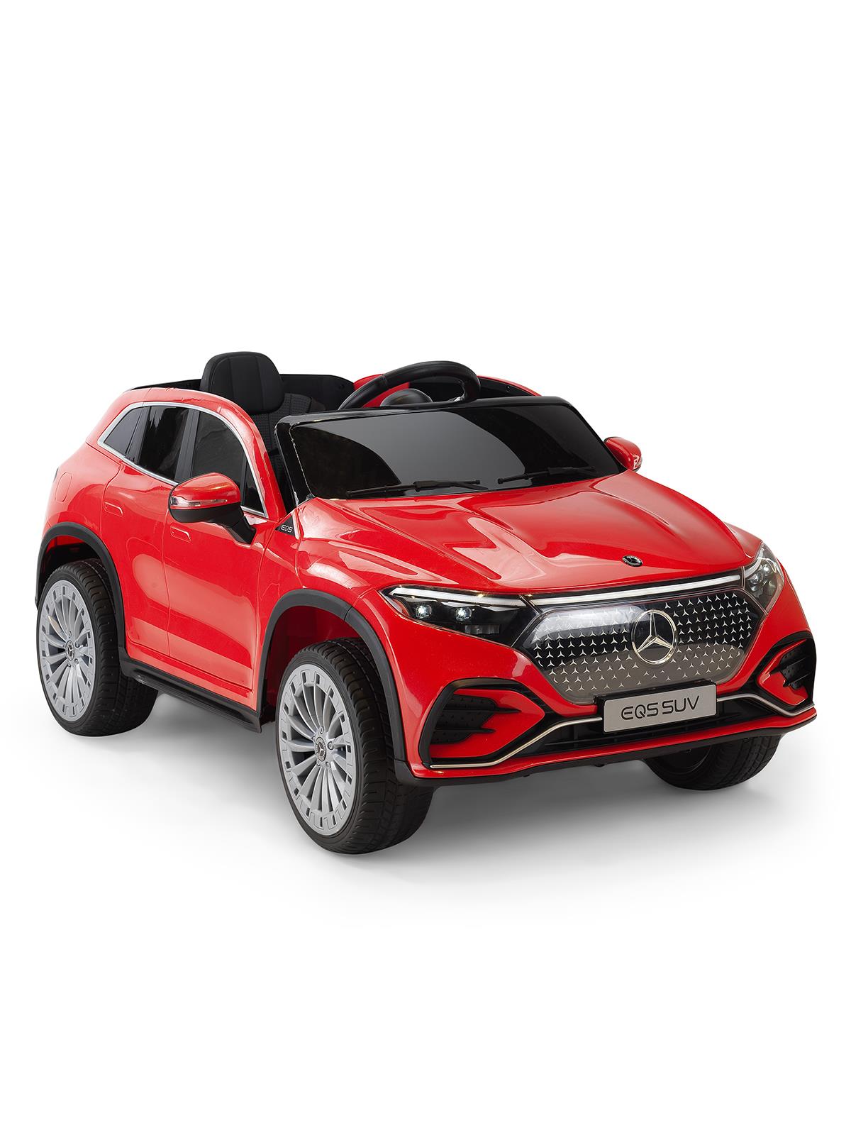 Baby2Go Mercedes EQS Suv 12V Lisanslı Akülü Araba - Kırmızı