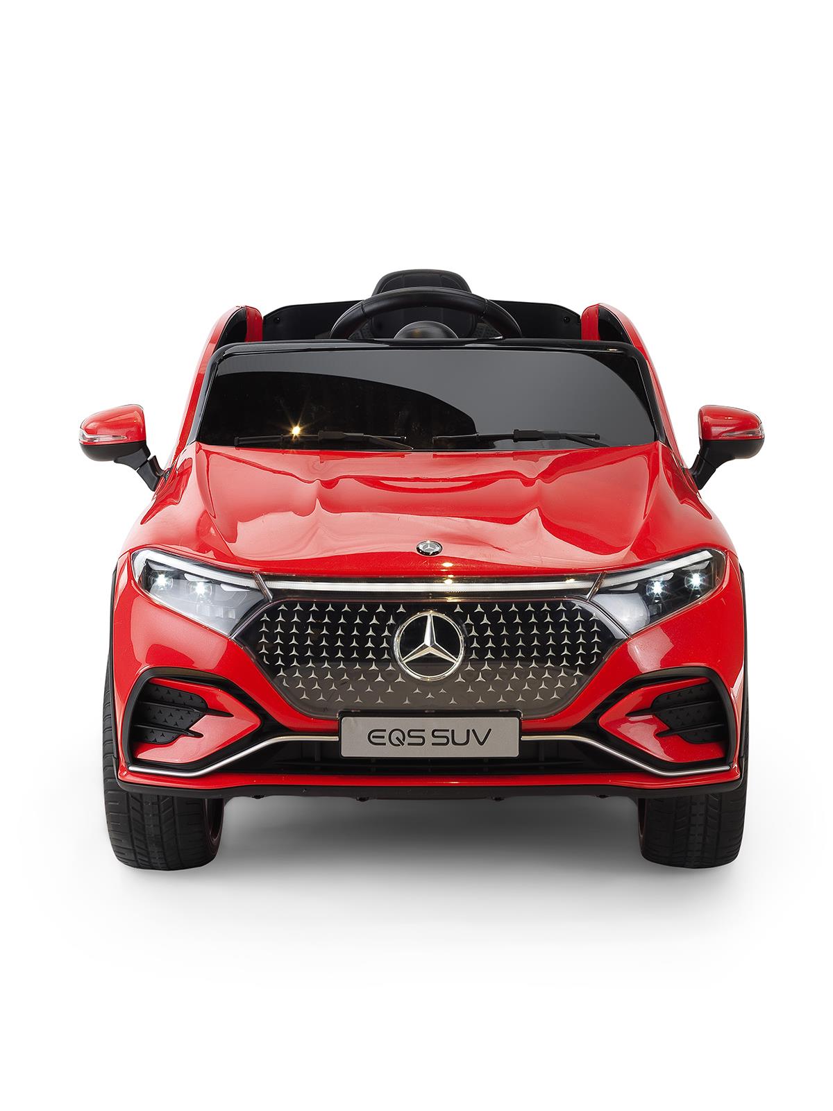 Baby2Go Mercedes EQS Suv 12V Lisanslı Akülü Araba - Kırmızı