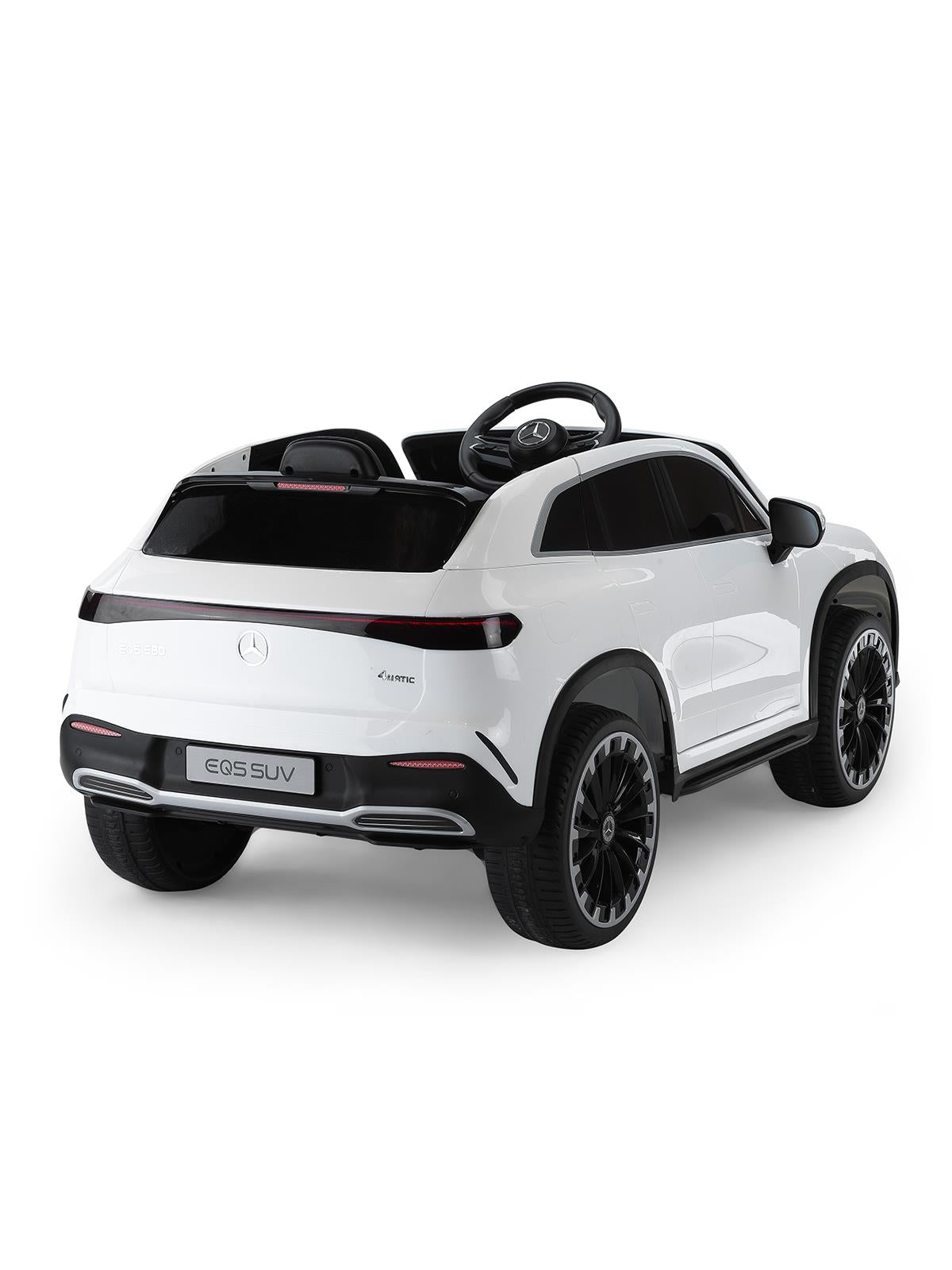 Baby2Go Mercedes EQS Suv 12V Lisanslı Akülü Araba - Beyaz