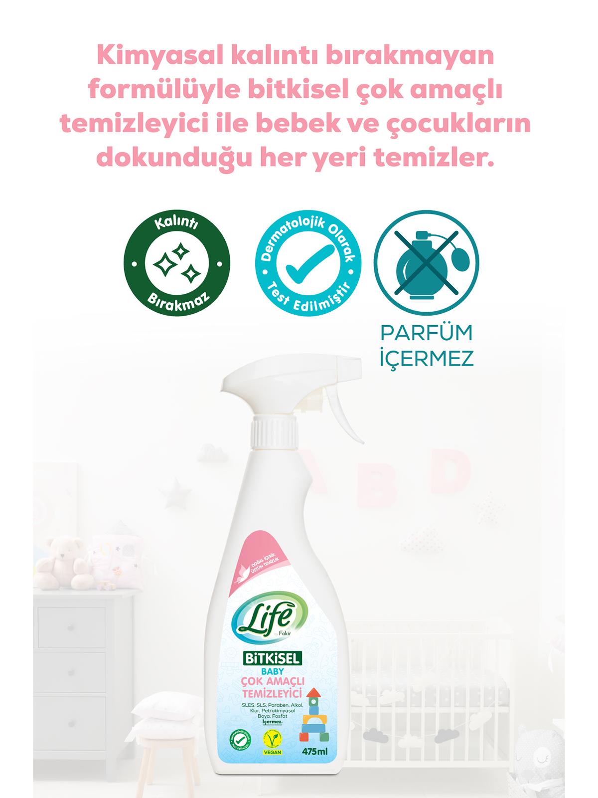 Fakir Bitkisel Bebek Çok Amaçlı Temizleyici 475 Ml