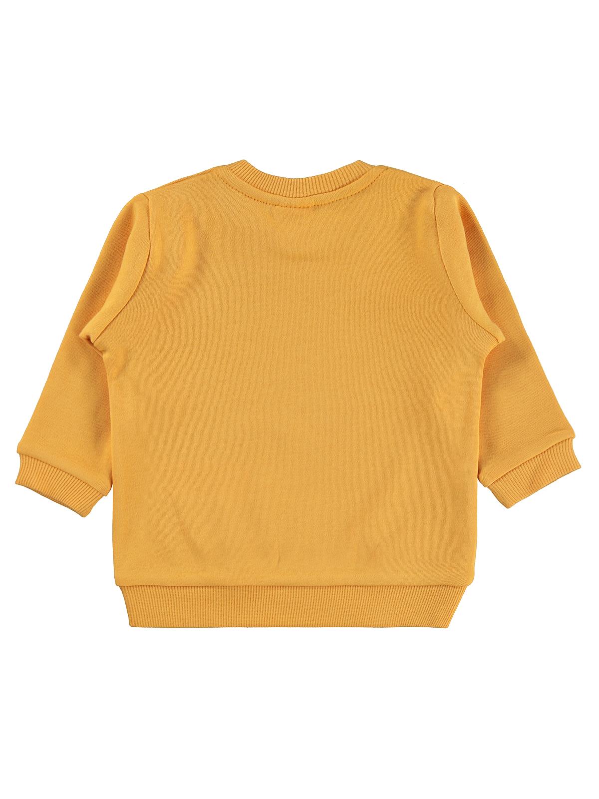 Civil Baby Next Baskılı 6-18 Ay Sweatshirt - Hardal