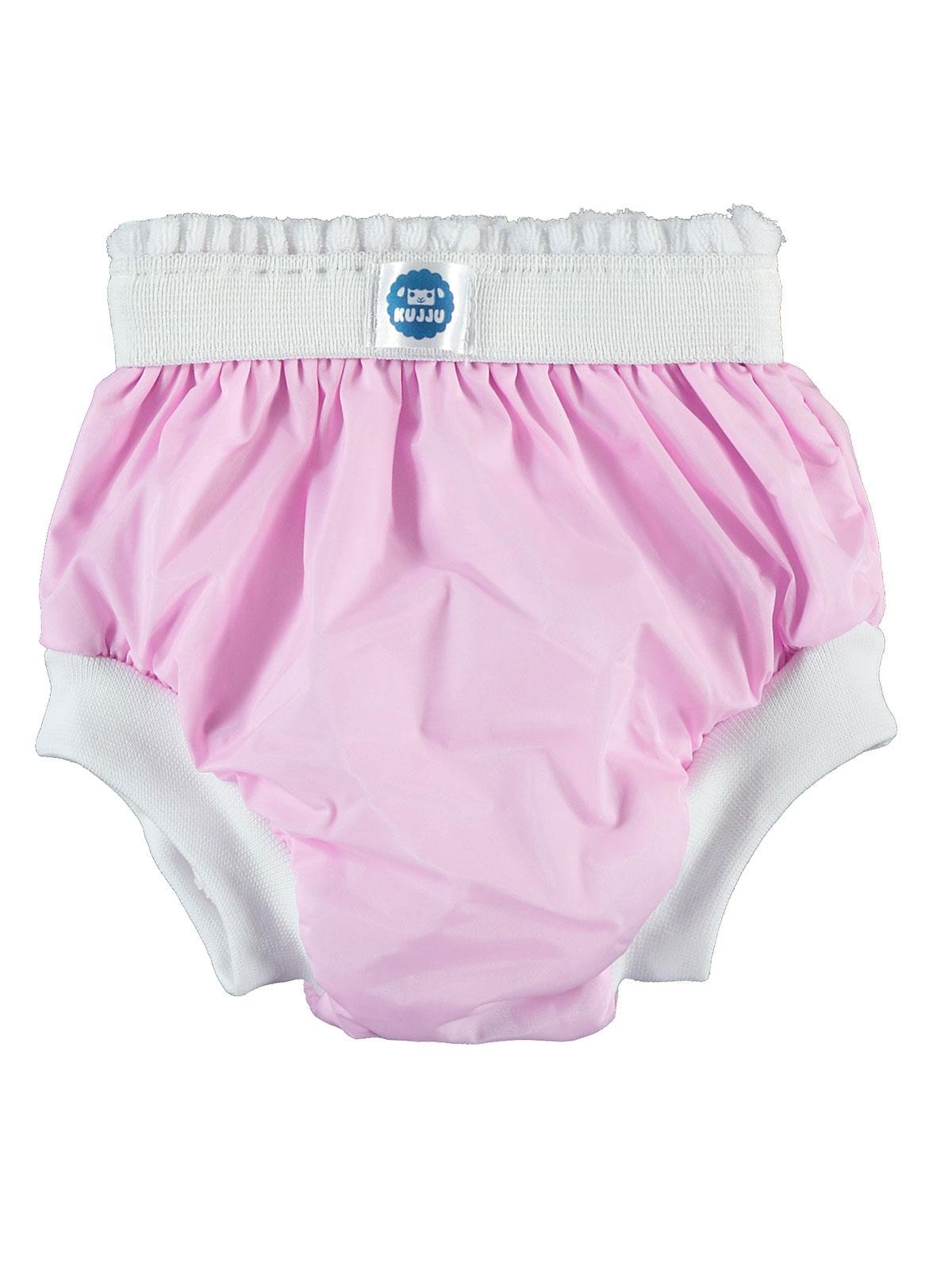 Kujju 2 Beden Düz Alıştırma Külodu 2'li (15-20 kg) - Pembe