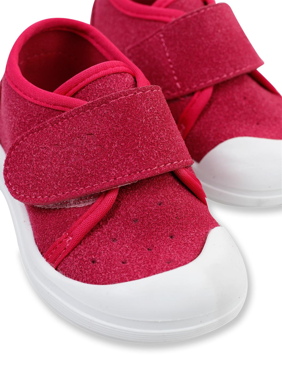Civil Baby Keten Cırtlı 18-21 Numara Ayakkabı - Fusya