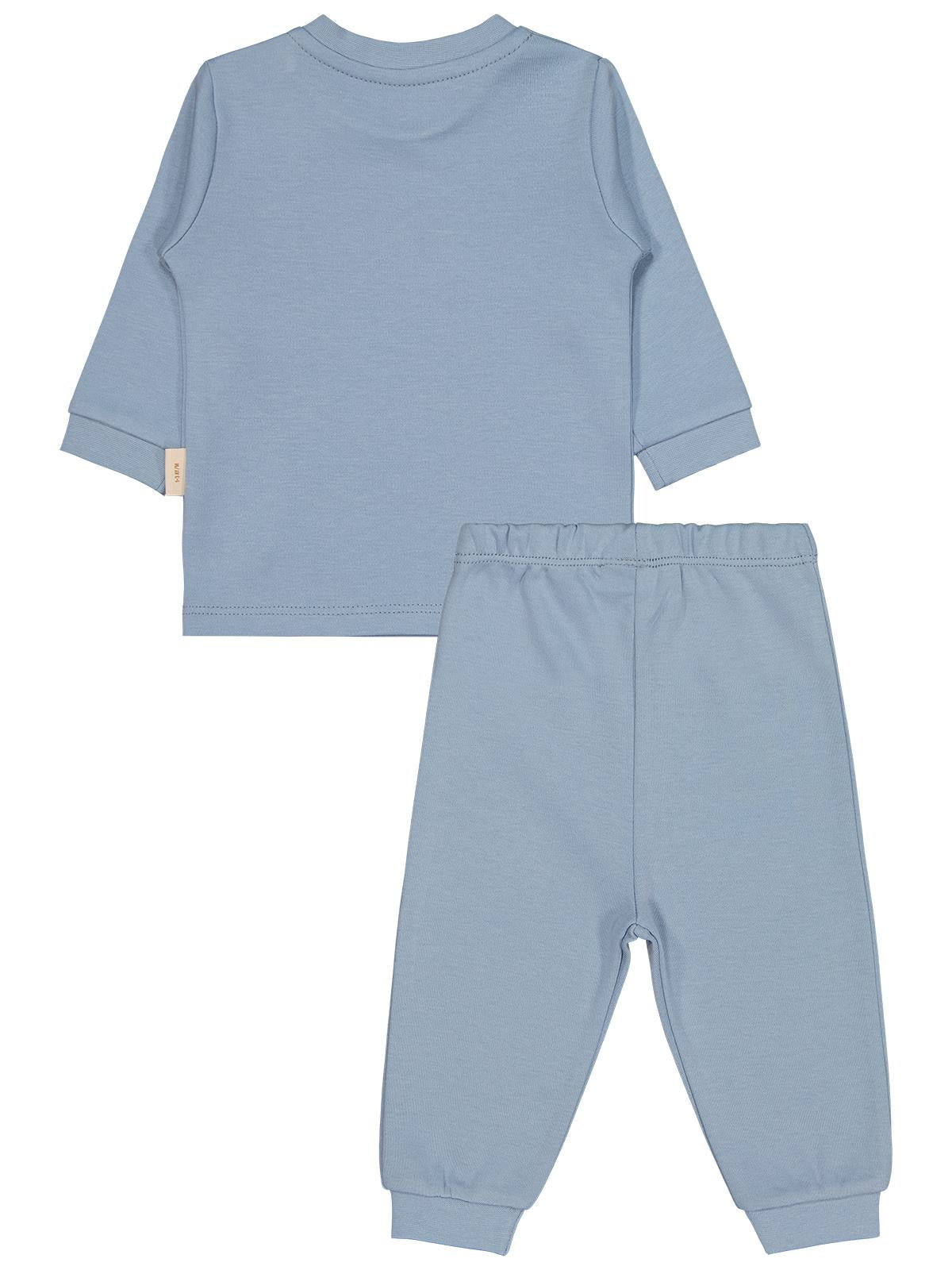 Civil Baby Organic Pamuklu Omuzdan Patlı 1-9 Ay Pijama Takımı - Pembe