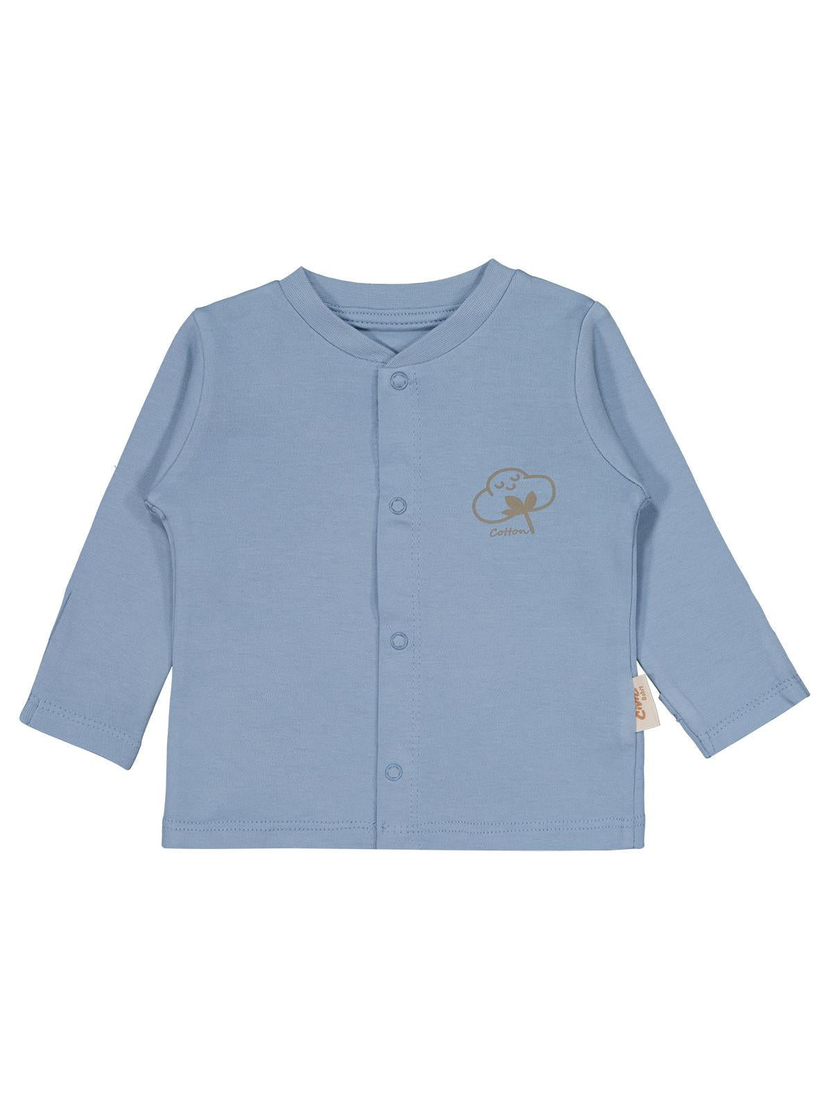 Civil Baby Organik Pamuklu 0-6 Ay Bebe Pijama Takımı - Pembe